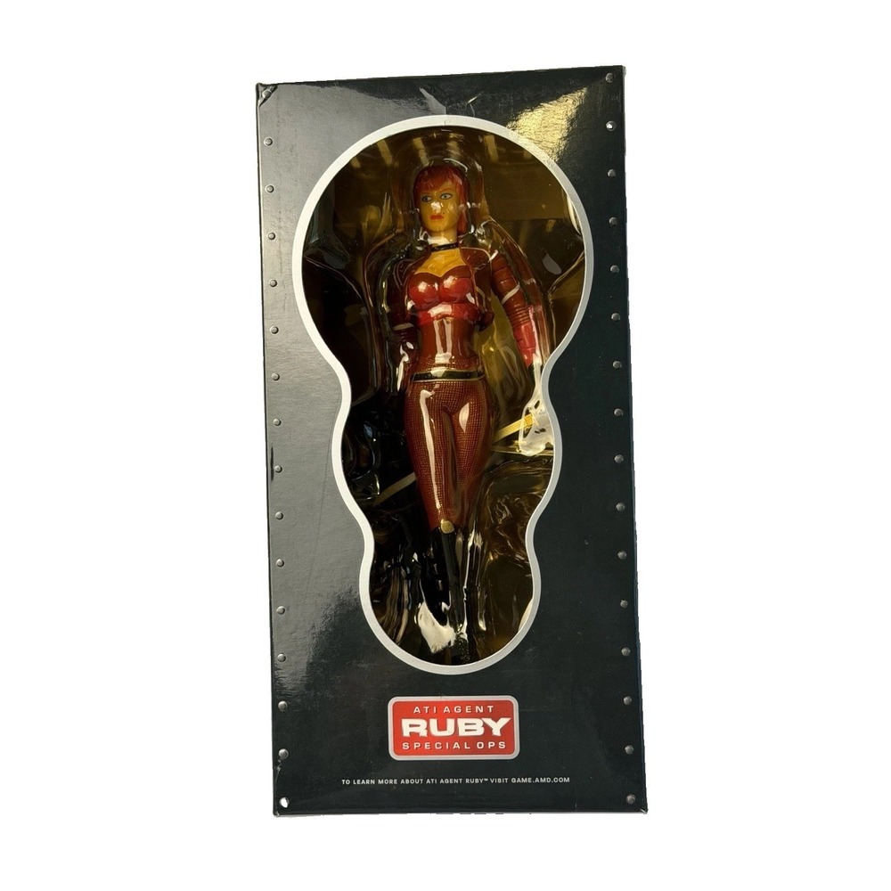 2008 AMD ATI AGENT Ruby Special Ops Figure AMD